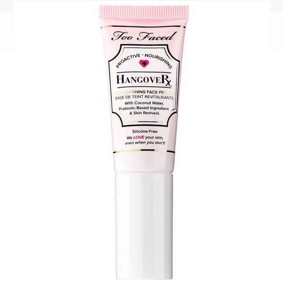 🌸NIB🌸 TOO FACED Hangover Nourishing Face Primer .68 fl oz Travel Size - Picture 1 of 12